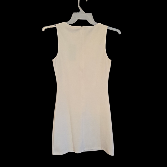 Wiholl White Sleeveless Lightweight Dress Size S - Picture 4 of 6